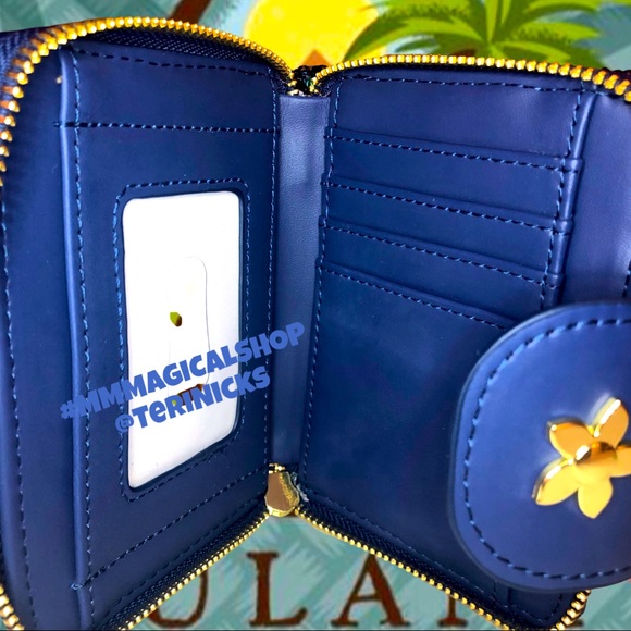 Loungefly Disney Aulani Sequined Paradise Vibes Backpack and Matching Wallet main image 4